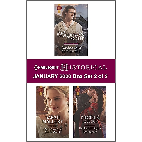 Harlequin Historical January 2020 - Box Set 2 of 2, Bronwyn Scott, Sarah Mallory, Nicole Locke