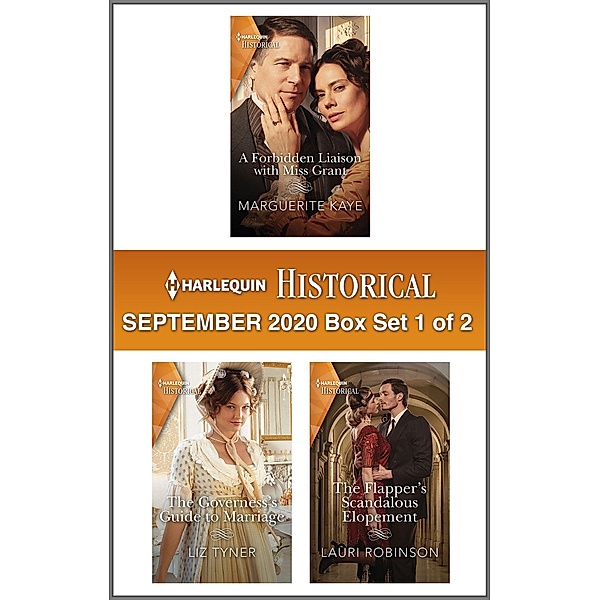 Harlequin Historical September 2020 - Box Set 1 of 2, Marguerite Kaye, Liz Tyner, Lauri Robinson
