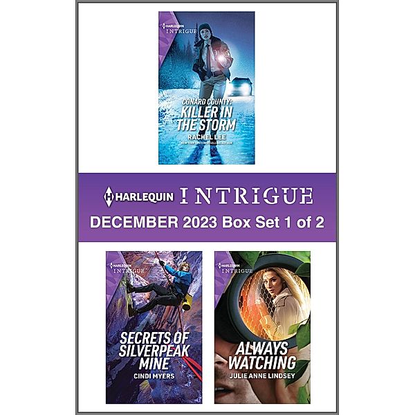 Harlequin Intrigue December 2023 - Box Set 1 of 2, Rachel Lee, Cindi Myers, Julie Anne Lindsey