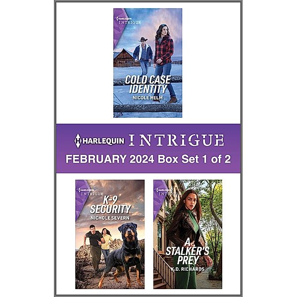 Harlequin Intrigue February 2024 - Box Set 1 of 2, Nicole Helm, Nichole Severn, K. D. Richards