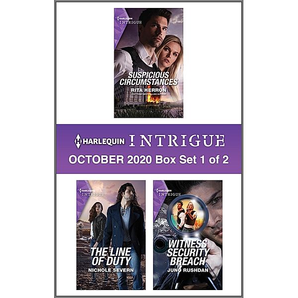 Harlequin Intrigue October 2020 - Box Set 1 of 2, Rita Herron, Nichole Severn, Juno Rushdan