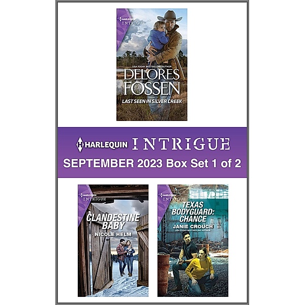 Harlequin Intrigue September 2023 - Box Set 1 of 2, Delores Fossen, Nicole Helm, Janie Crouch