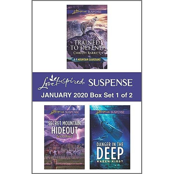 Harlequin Love Inspired Suspense January 2020 - Box Set 1 of 2, Christy Barritt, Terri Reed, Karen Kirst