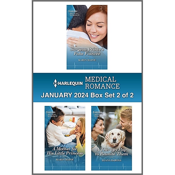 Harlequin Medical Romance January 2024 - Box Set 2 of 2, Karin Baine, Luana Darosa