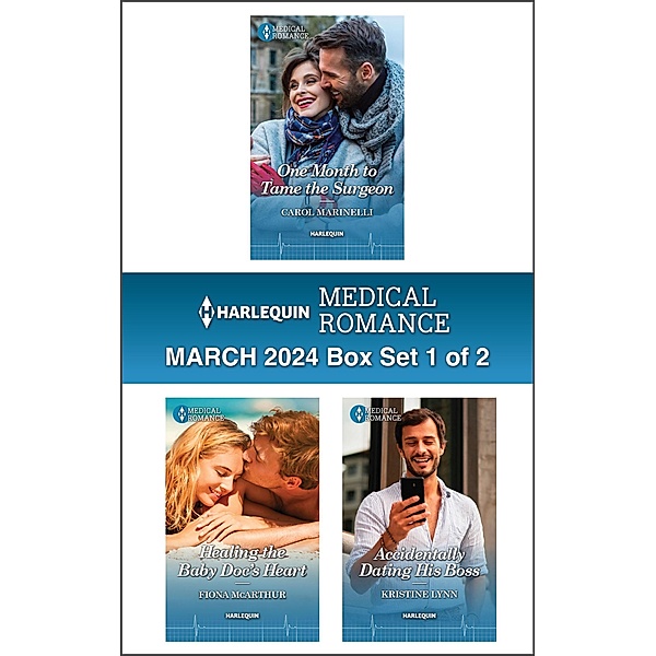 Harlequin Medical Romance March 2024 - Box Set 1 of 2, Carol Marinelli, Fiona McArthur, Kristine Lynn