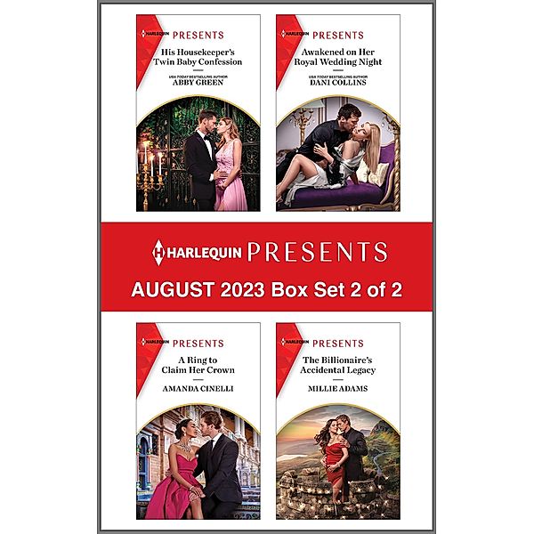 Harlequin Presents August 2023 - Box Set 2 of 2, Abby Green, Dani Collins, Amanda Cinelli, Millie Adams