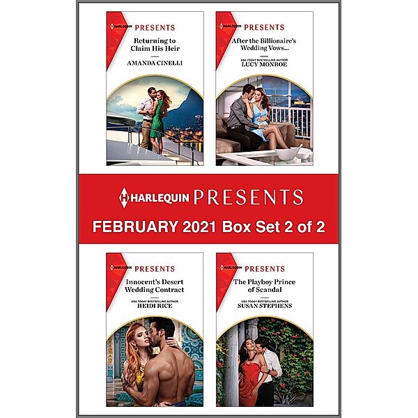 Harlequin Presents - February 2021 - Box Set 2 of 2, Amanda Cinelli, Heidi Rice, Lucy Monroe, Susan Stephens