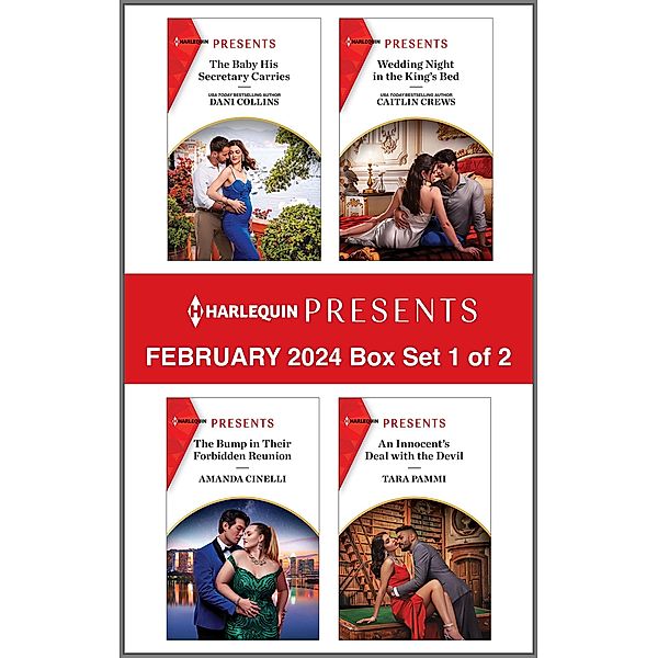 Harlequin Presents February 2024 - Box Set 1 of 2, Dani Collins, Caitlin Crews, Amanda Cinelli, Tara Pammi