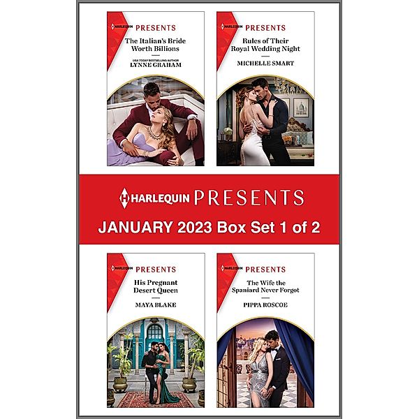 Harlequin Presents January 2023 - Box Set 1 of 2, Lynne Graham, Michelle Smart, Maya Blake, Pippa Roscoe