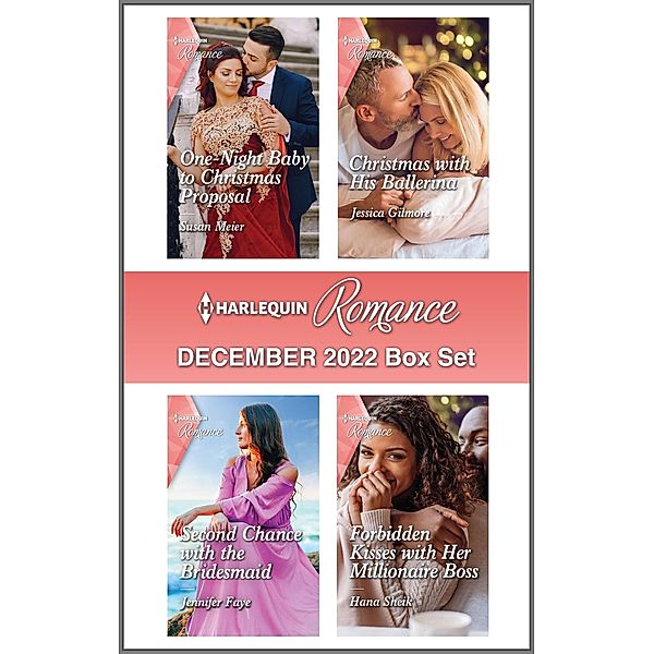 Harlequin Romance December 2022 Box Set, Susan Meier, Jessica Gilmore, Jennifer Faye, Hana Sheik