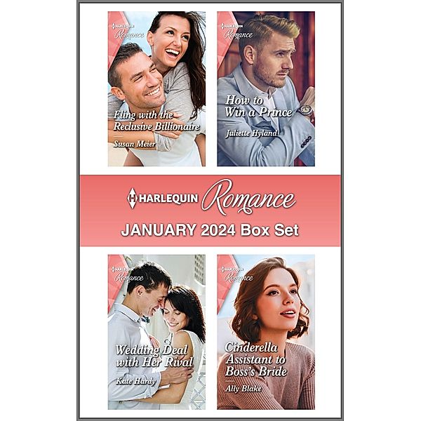 Harlequin Romance January 2024 Box Set, Susan Meier, Juliette Hyland, Kate Hardy, Ally Blake