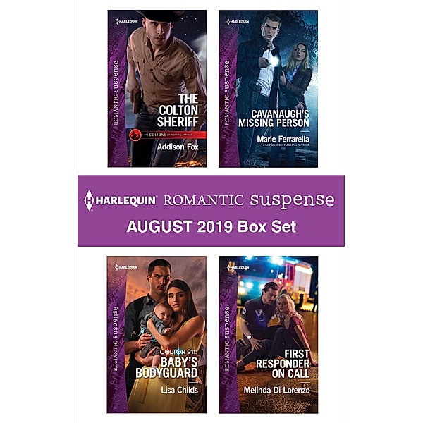 Harlequin Romantic Suspense August 2019 Box Set, Addison Fox, Lisa Childs, Marie Ferrarella, Melinda Di Lorenzo
