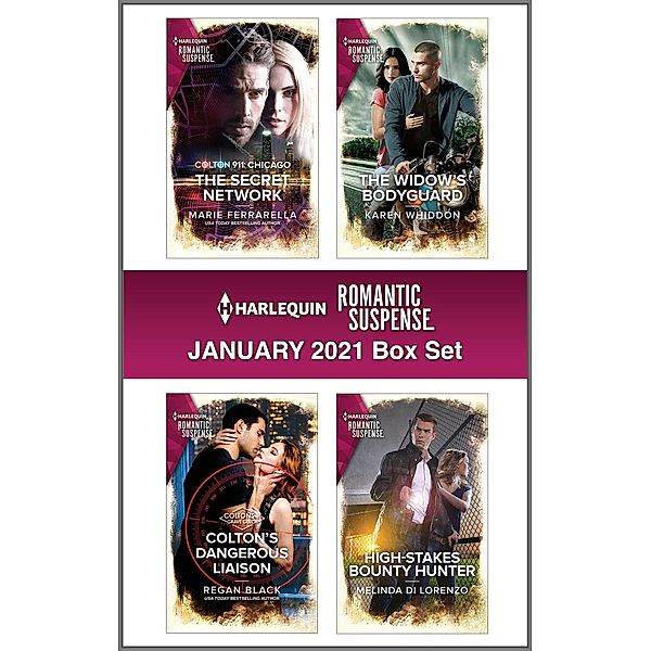 Harlequin Romantic Suspense January 2021 Box Set, Marie Ferrarella, Regan Black, Karen Whiddon, Melinda Di Lorenzo