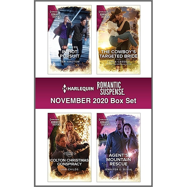Harlequin Romantic Suspense November 2020 Box Set, Geri Krotow, Lisa Childs, Carla Cassidy, Jennifer D. Bokal