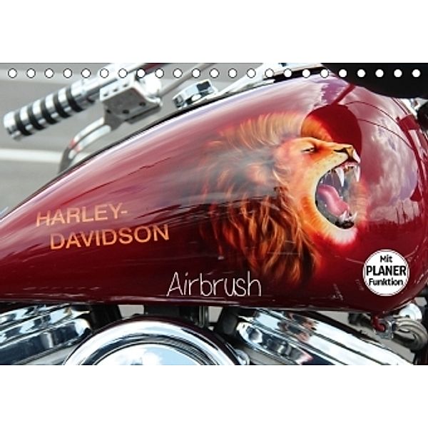 Harley Davidson - Airbrush (Tischkalender 2017 DIN A5 quer), Matthias Brix - Studio Brix