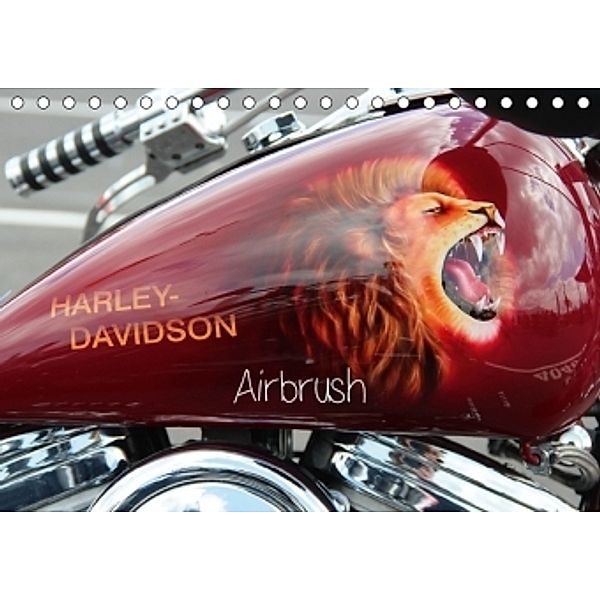 Harley Davidson - Airbrush (Tischkalender 2017 DIN A5 quer), Matthias Brix - Studio Brix