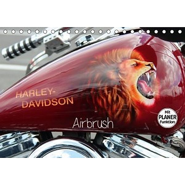 Harley Davidson - Airbrush (Tischkalender 2020 DIN A5 quer), Matthias Brix - Studio Brix