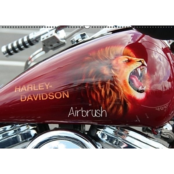 Harley Davidson - Airbrush (Wandkalender 2016 DIN A2 quer), Matthias Brix - Studio Brix