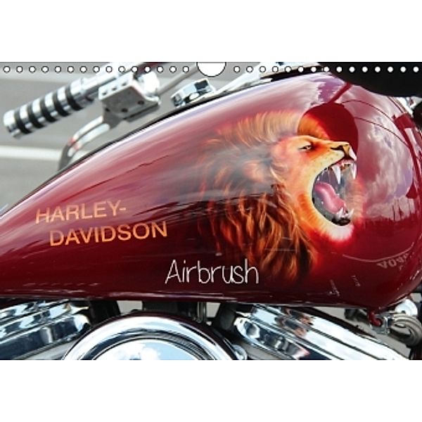 Harley Davidson - Airbrush (Wandkalender 2016 DIN A4 quer), Matthias Brix - Studio Brix