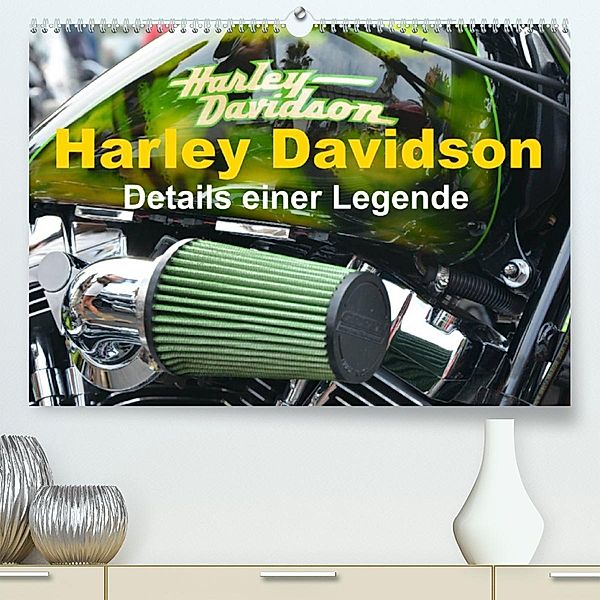 Harley Davidson - Details einer Legende (Premium, hochwertiger DIN A2 Wandkalender 2023, Kunstdruck in Hochglanz), Thomas Bartruff