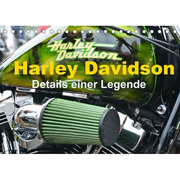 Harley Davidson - Details einer Legende (Tischkalender 2022 DIN A5 quer), Thomas Bartruff