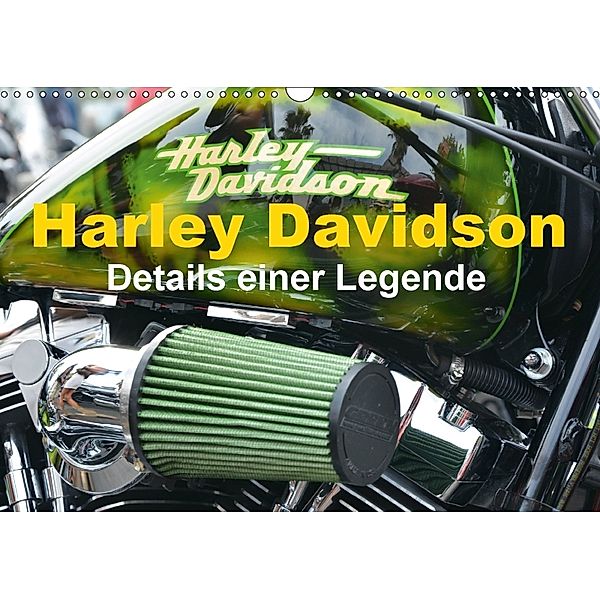 Harley Davidson - Details einer Legende (Wandkalender 2018 DIN A3 quer) Dieser erfolgreiche Kalender wurde dieses Jahr m, Thomas Bartruff