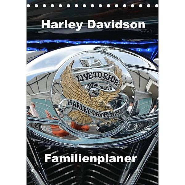 Harley Davidson Familienplaner (Tischkalender 2023 DIN A5 hoch), Thomas Bartruff