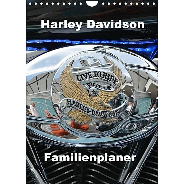Harley Davidson Familienplaner (Wandkalender 2023 DIN A4 hoch), Thomas Bartruff