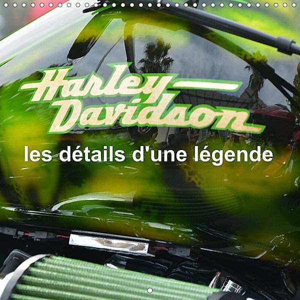 Harley Davidson -  les détails d'une légende (Calendrier mural 2023 300 × 300 mm Square), Thomas Bartruff