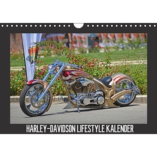 HARLEY-DAVIDSON LIFESTYLE KALENDER (Wandkalender 2014 DIN A4 quer), Volker Wolf