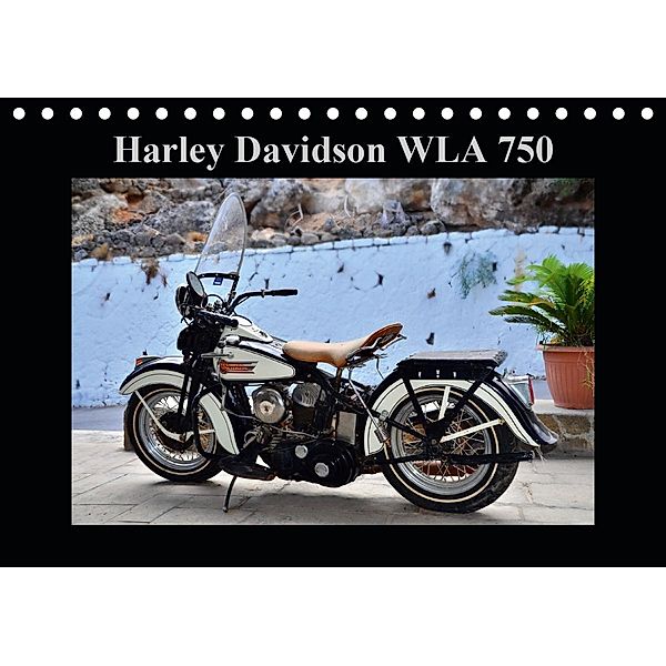 Harley Davidson WLA 750 (Tischkalender 2020 DIN A5 quer), Ingo Laue