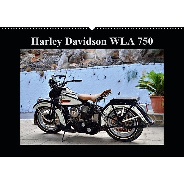Harley Davidson WLA 750 (Wandkalender 2019 DIN A2 quer), Ingo Laue
