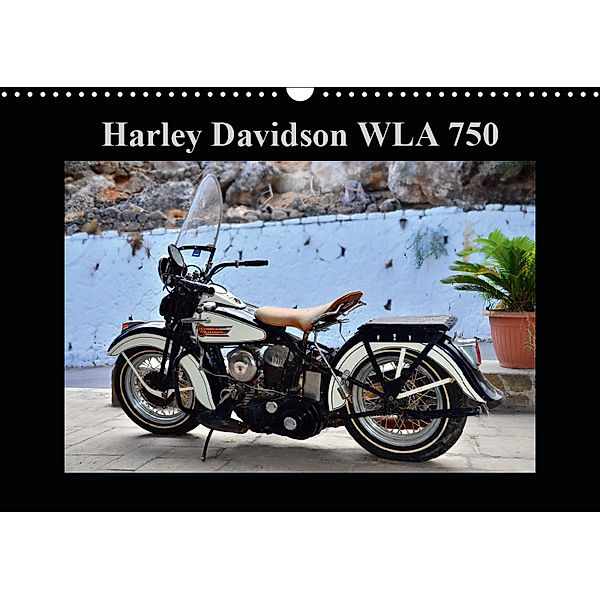 Harley Davidson WLA 750 (Wandkalender 2019 DIN A3 quer), Ingo Laue