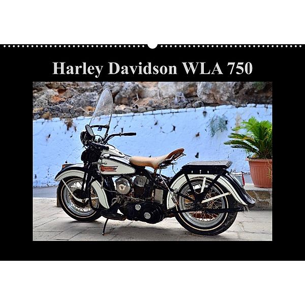 Harley Davidson WLA 750 (Wandkalender 2023 DIN A2 quer), Ingo Laue