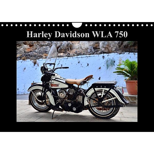 Harley Davidson WLA 750 (Wandkalender 2023 DIN A4 quer), Ingo Laue