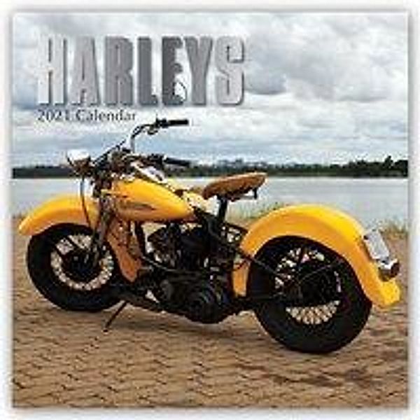 Harleys - Harley Davidson 2021 - 16-Monatskalender, Harleys - Harley Davidson 2021