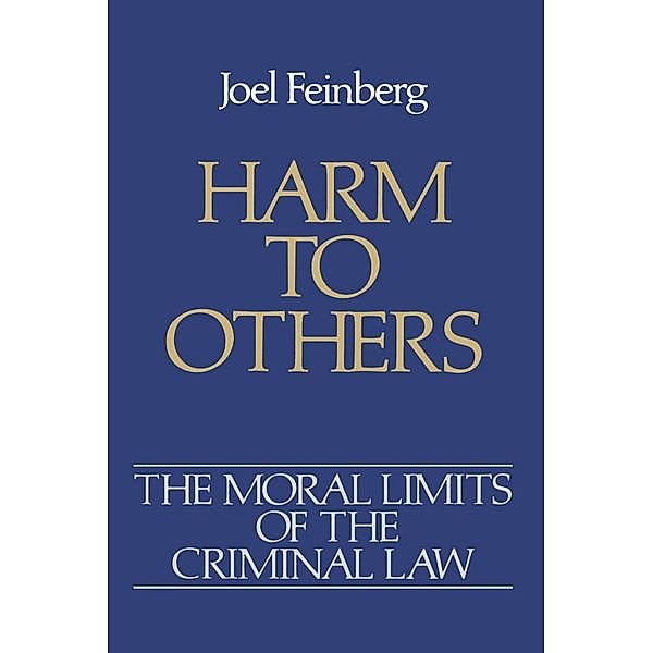 Harm to Others, Joel Feinberg