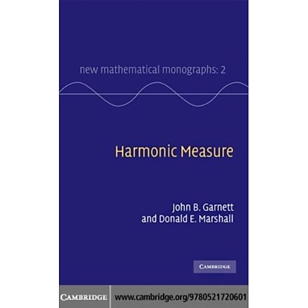 Harmonic Measure, John B. Garnett