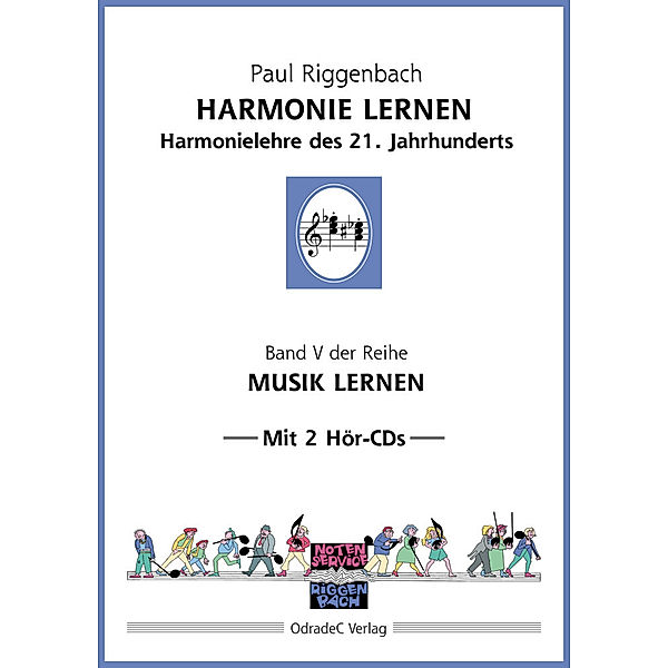 Harmonie lernen, m. 2 Audio-CDs, Paul Riggenbach
