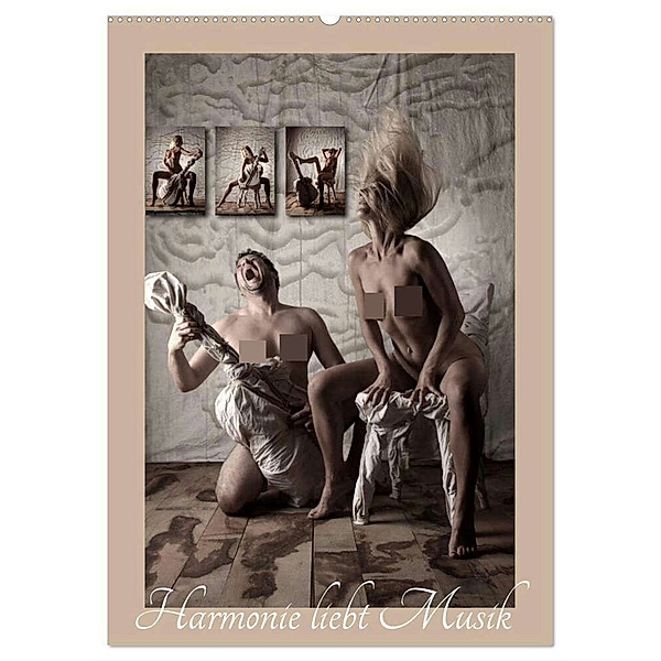 Harmonie liebt Musik (Wandkalender 2024 DIN A2 hoch), CALVENDO Monatskalender, Stefan Weis