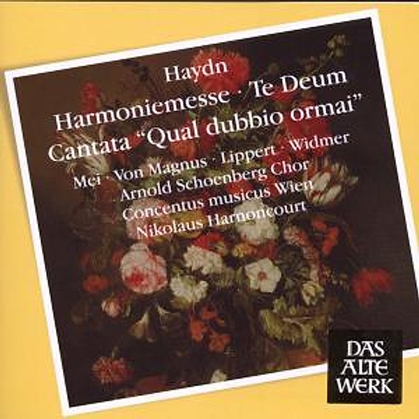 Harmoniemesse/Te Deum/Cantata, Nikolaus Harnoncourt, Cmw