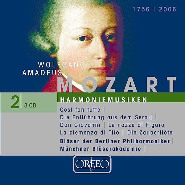 Harmoniemusiken:Cosi/Entführung/Figaro/+, Bläser der Berliner Philharmoniker