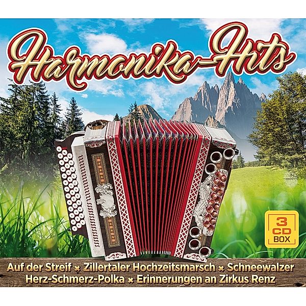 Harmonika Hits, Diverse Interpreten