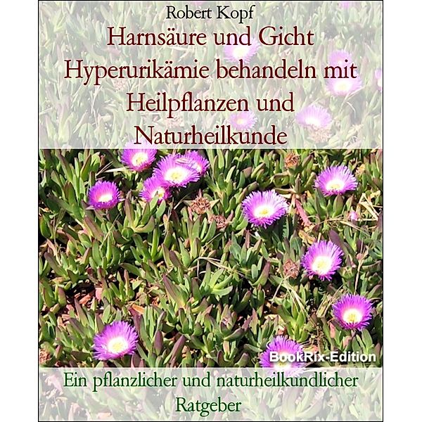 Harnsäure und Gicht Hyperurikämie behandeln mit Heilpflanzen und Naturheilkunde, Robert Kopf