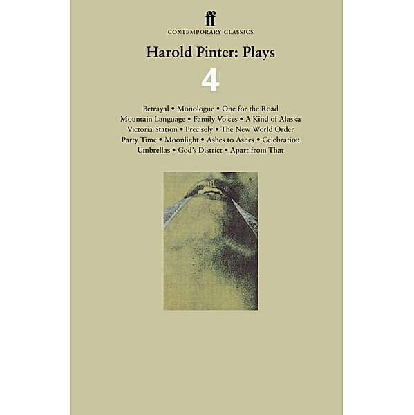 Harold Pinter: Plays 4, Harold Pinter