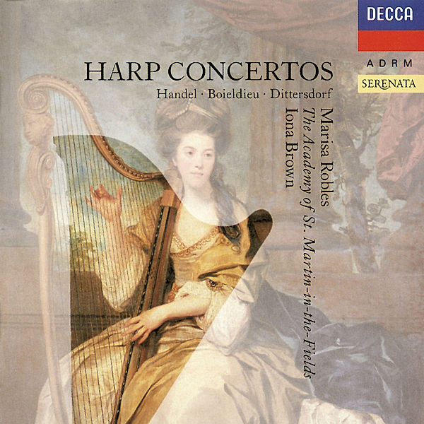 Harp Concertos, Marisa Robles, Iona Brown, Amf