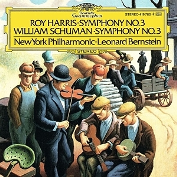 Harris: Sinfonie 3/Schuman,W.H.: Sinfonie 3, Leonard Bernstein, Nypo