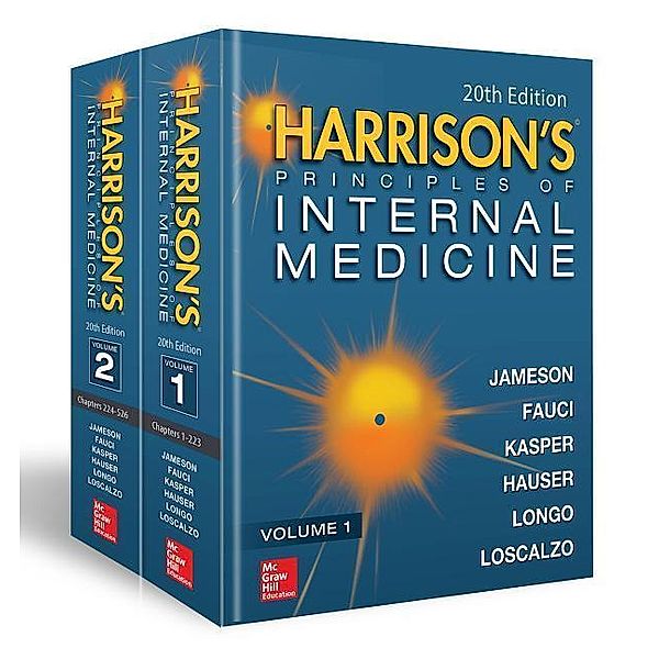 Harrison's Principles of Internal Medicine, 2 Vols., J. Larry Jameson, Anthony S. Fauci, Dennis L. Kasper