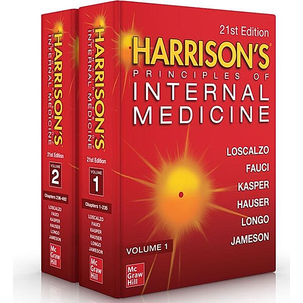 Harrison's Principles of Internal Medicine (Vol.1 & Vol. 2), Joseph Loscalzo, Anthony Fauci, Dennis Kasper, Stephen Hauser, Dan Longo, J. Larry Jameson