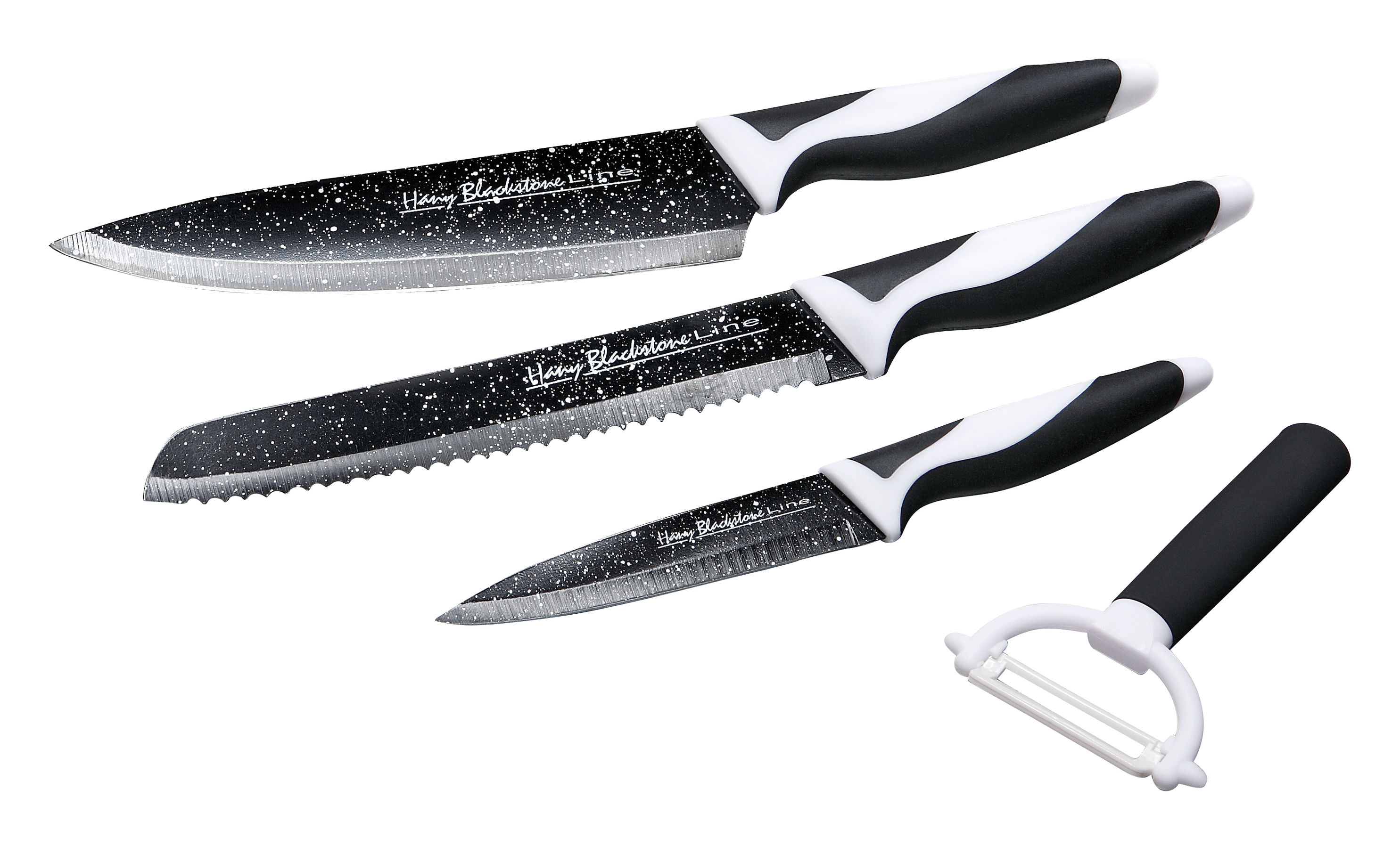 $34 for a Harry Blackstone Stone Coated Stainless Steel Knife Set (Don't  Pay $59.95)